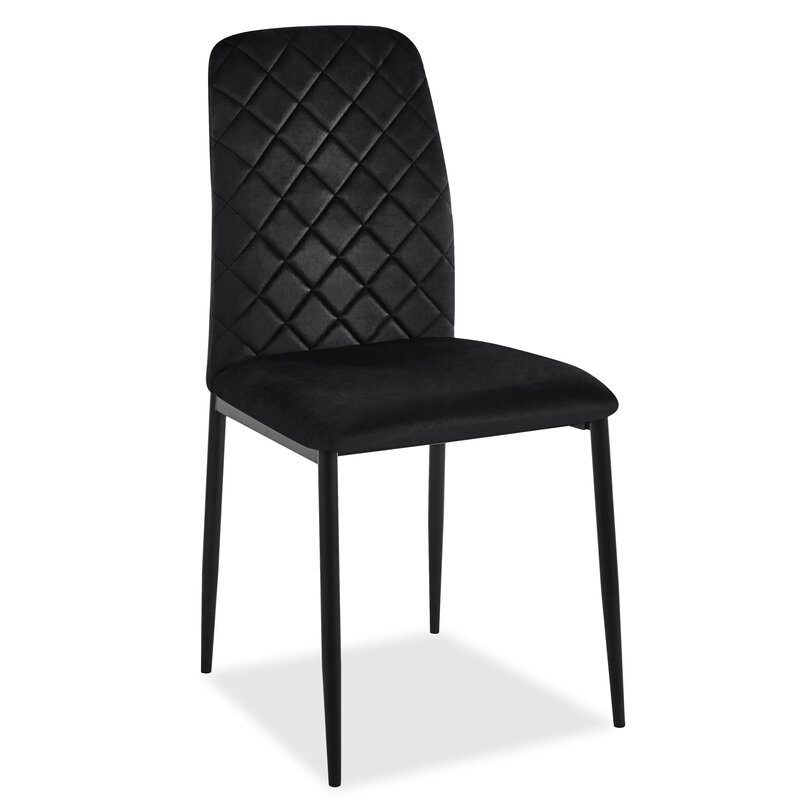 Krzesło EHOKERY Maverik Velvet Czarny