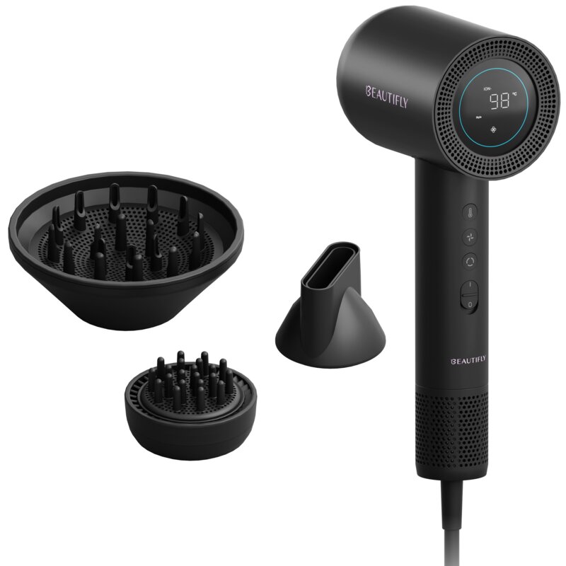 Beautifly MistEssence Jonizacja Dyfuzor 1600W 3 prędkości 7 temperatur