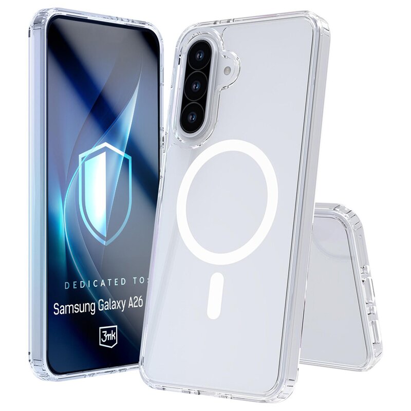 3mk Armor MagCase do Samsung Galaxy A26 5G Przezroczysty