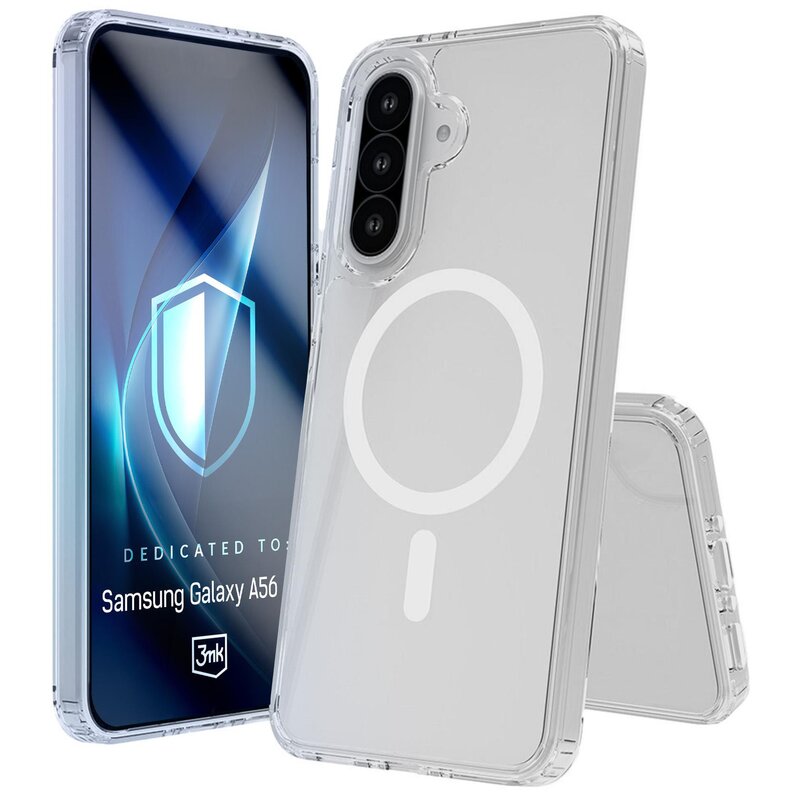 3mk Armor MagCase do Samsung Galaxy A56 Przezroczysty