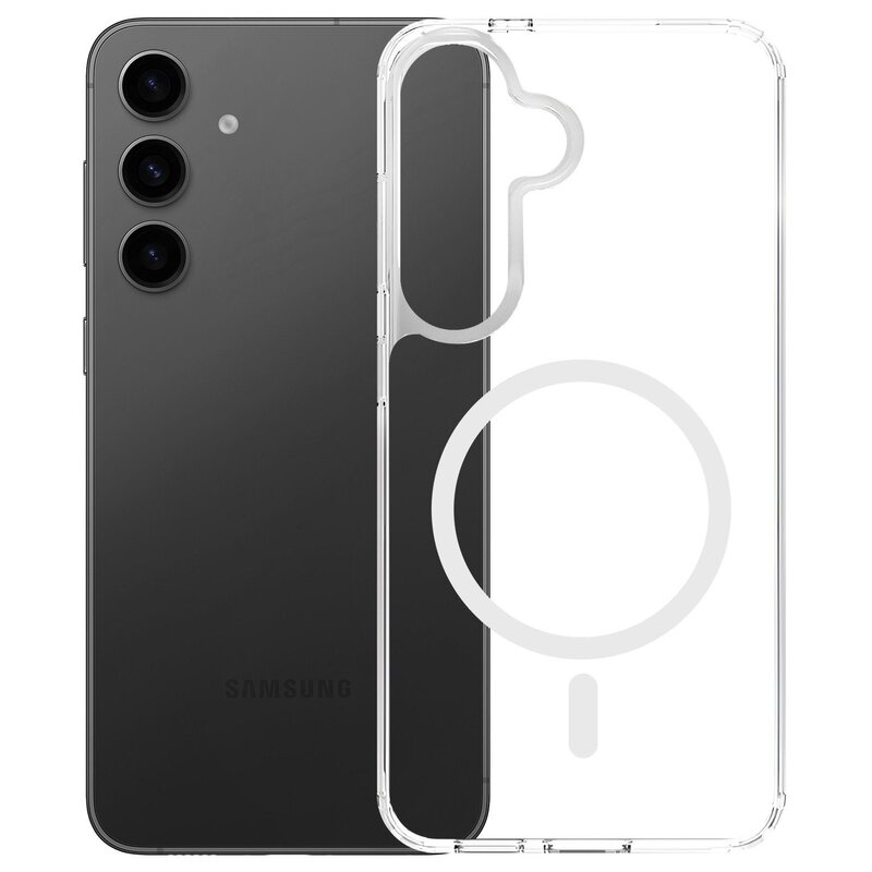 3mk Armor MagCase do Samsung Galaxy S24/S25 Przezroczysty
