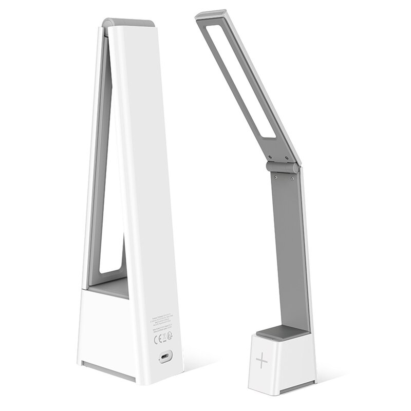 Lampka biurkowa FOREVER LIGHT Pure FLB-110 Anders Biało-szara