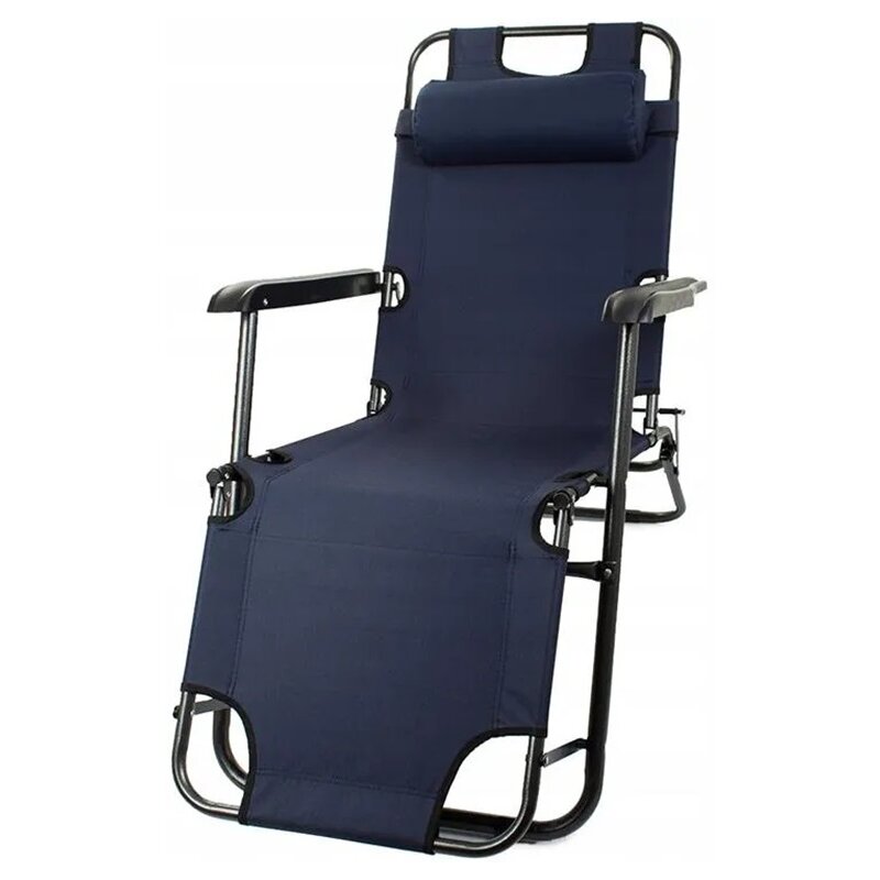 Leżak BLACK FOREST L-0279G Granatowy