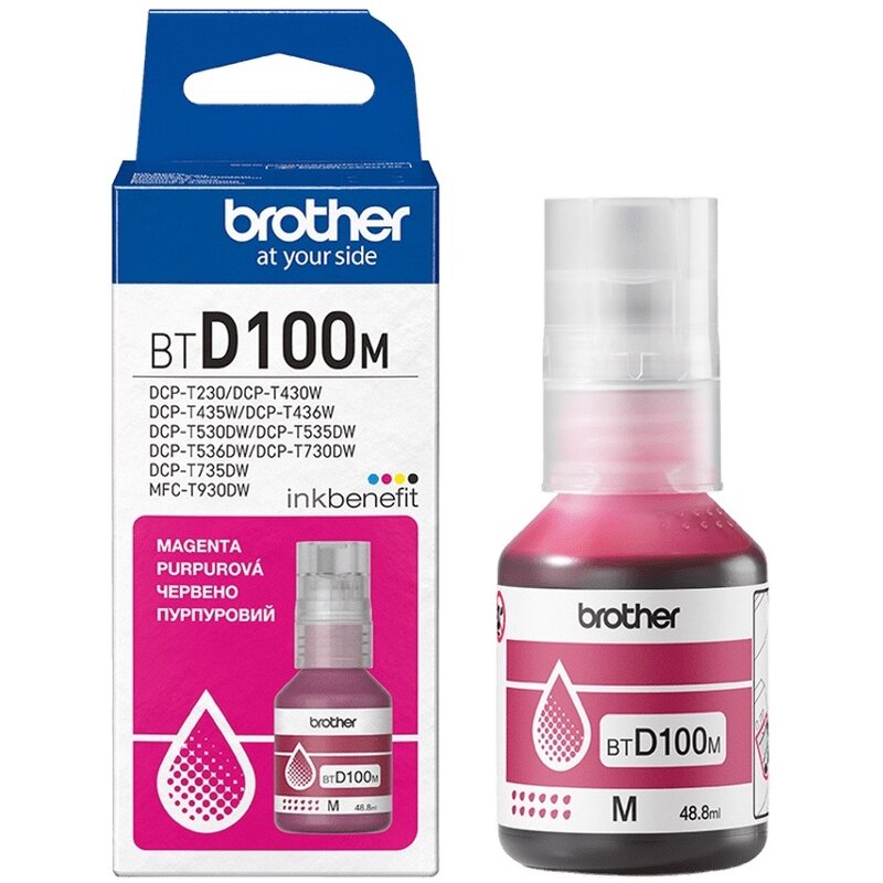 Brother BTD100M Purpurowy 48,8ml