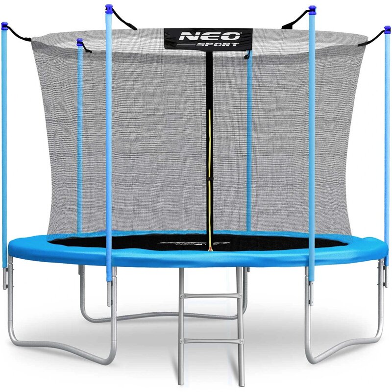 Trampolina NEO-SPORT NS-06W181 FI 183 cm Czarno-niebieski