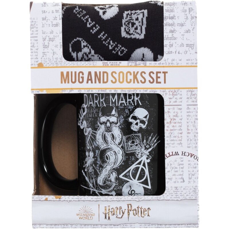 Pyramid Harry Potter Mroczny Znak Kubek i Skarpety Gift Set
