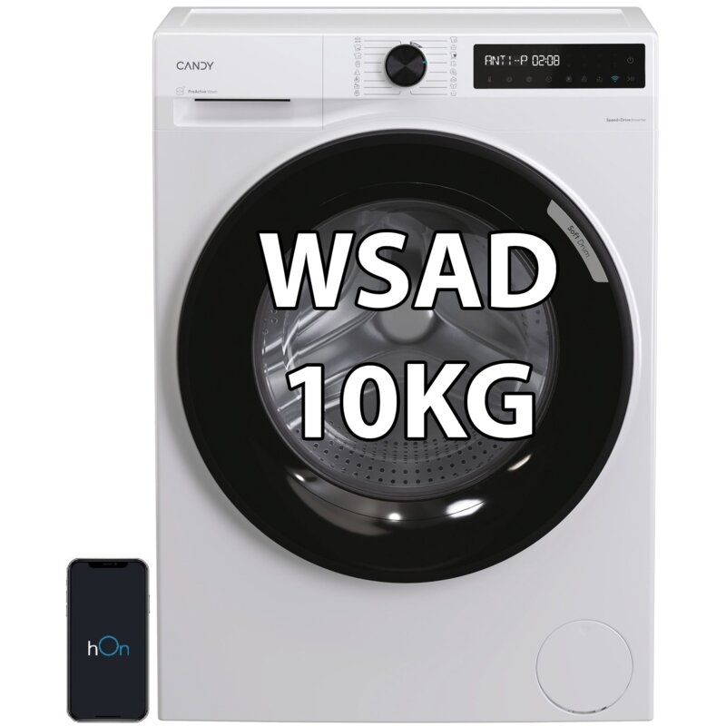Candy ProWash 500 BR 410BL8-S Funkcje AI 10kg 1400 obr/min Zdalne sterowanie
