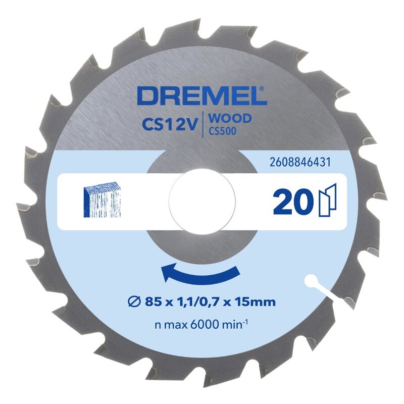 Tarcza do cięcia DREMEL CS500 85 mm