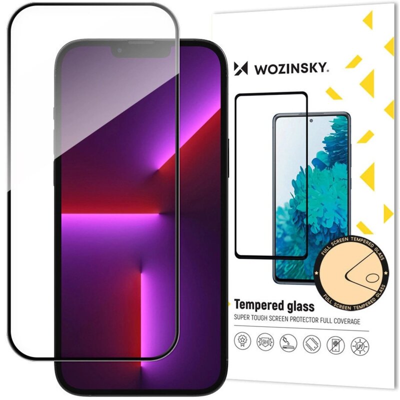 Szkło hartowane WOZINSKY Full Glue do Apple iPhone 15 Pro Max