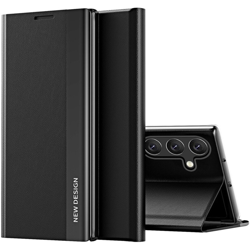 Etui HURTEL Sleep Case Pro do Samsung Galaxy S25 Czarny
