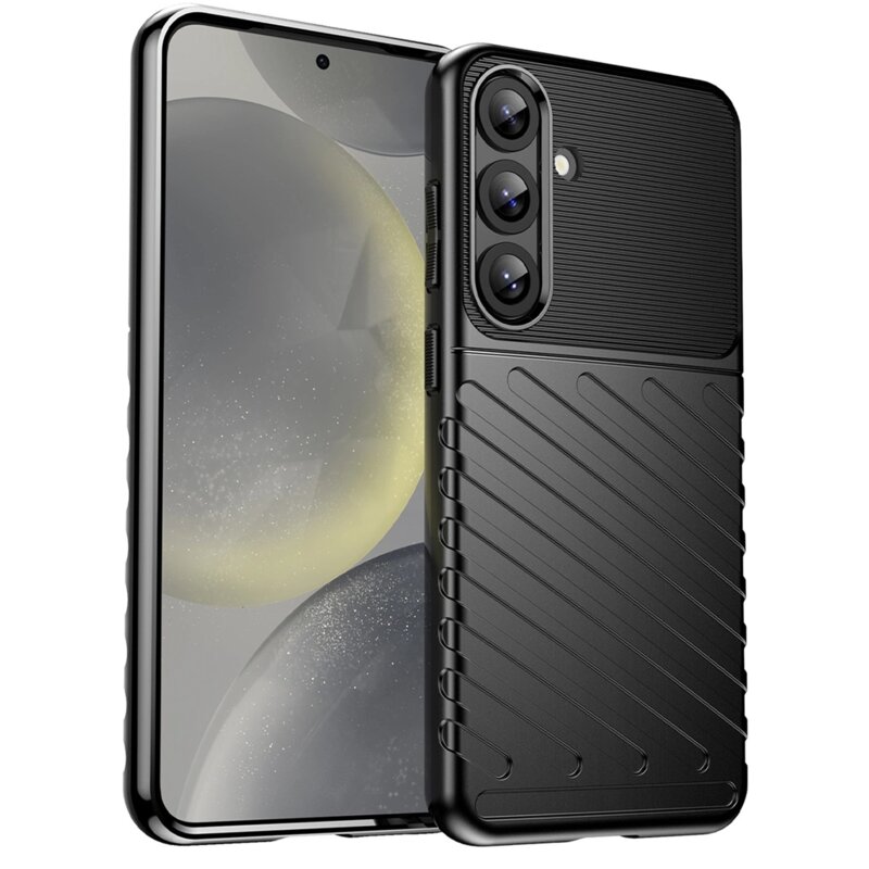 Etui HURTEL Thunder Case do Samsung Galaxy S25+ Czarny
