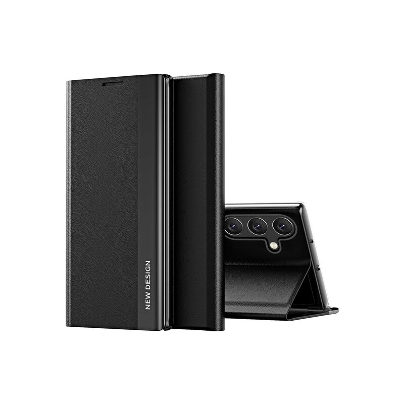Etui HURTEL Sleep Case Pro do Samsung Galaxy S25+ Czarny