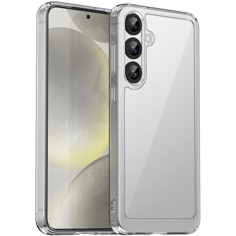 Etui HURTEL Outer Space Case do Samsung Galaxy S25+ Przezroczysty