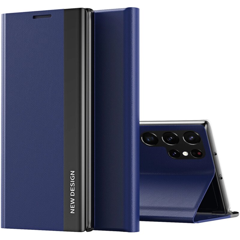 Etui HURTEL Sleep Case Pro do Samsung Galaxy S25 Ultra Niebieski