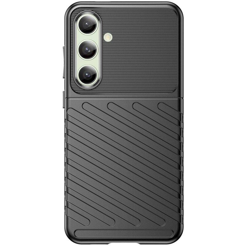Etui HURTEL Thunder Case do Samsung Galaxy S24 FE Czarny