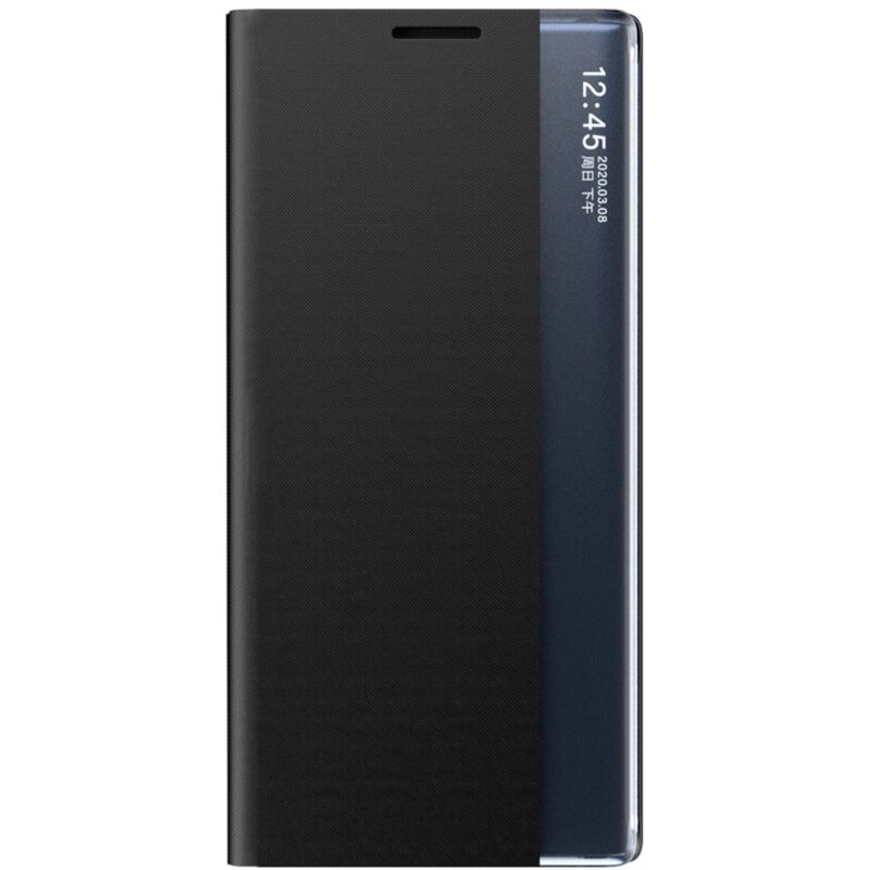 Etui HURTEL New Sleep Case do Samsung Galaxy S24 FE Czarny