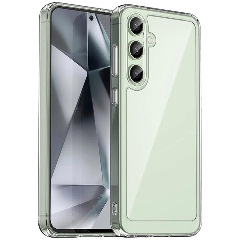 Etui HURTEL Outer Space Case do Samsung Galaxy S24 FE Przezroczysty