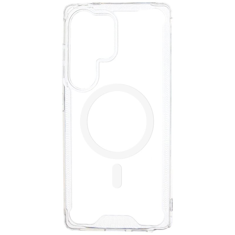 Etui WOZINSKY Clear Corner Case MagSafe do Samsung Galaxy S25 Ultra Transparentny