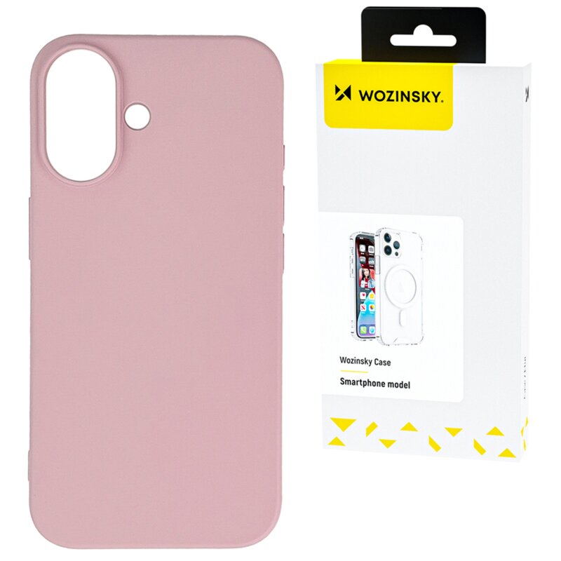 Etui WOZINSKY Silicone Case do Samsung Galaxy S25 Plus Różowy
