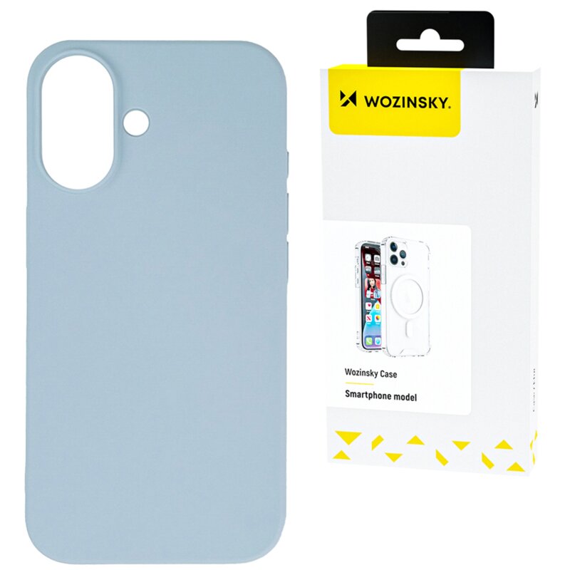 Etui WOZINSKY Silicone Case do Samsung Galaxy S25 Plus Niebieski