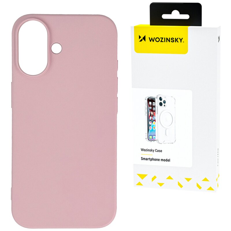 Etui WOZINSKY Silicone Case do Samsung Galaxy S25 Różowy