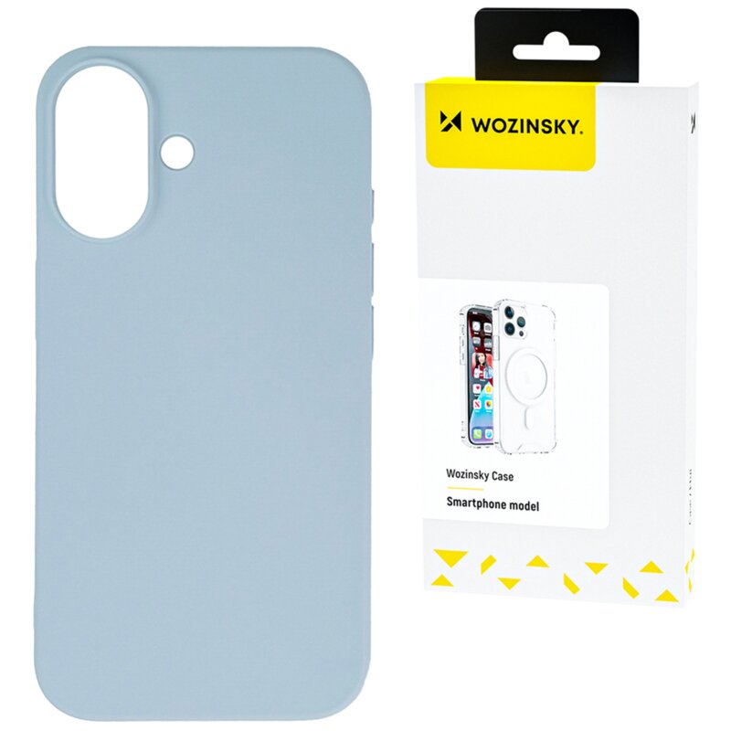 Etui WOZINSKY Silicone Case do Samsung Galaxy S25 Niebieski