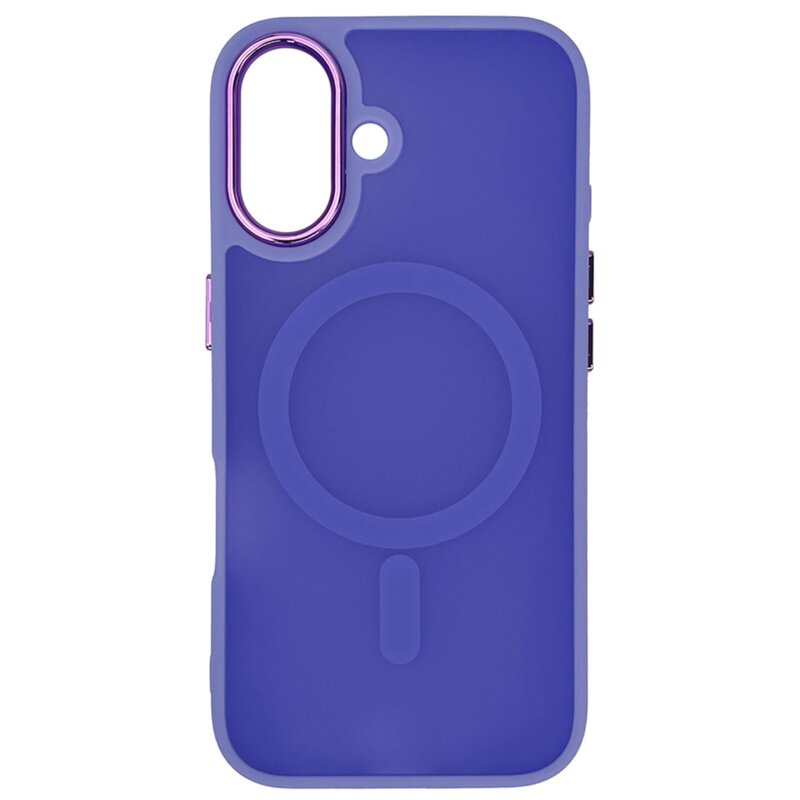 Etui WOZINSKY Fashion Case MagSafe do Samsung Galaxy S24 FE Fioletowy