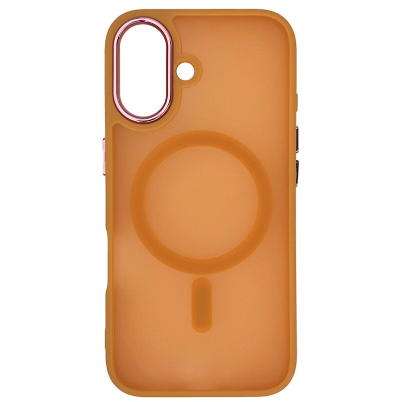 Etui WOZINSKY Fashion Case MagSafe do Samsung Galaxy S24 FE Pomarańczowy