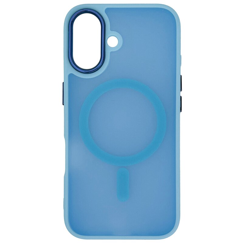 Etui WOZINSKY Fashion Case MagSafe do Samsung Galaxy S24 FE Niebieski