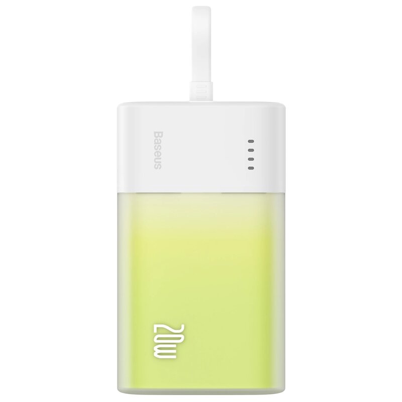 Powerbank BASEUS Popsicle 5200 mAh 20W Biało-zielony