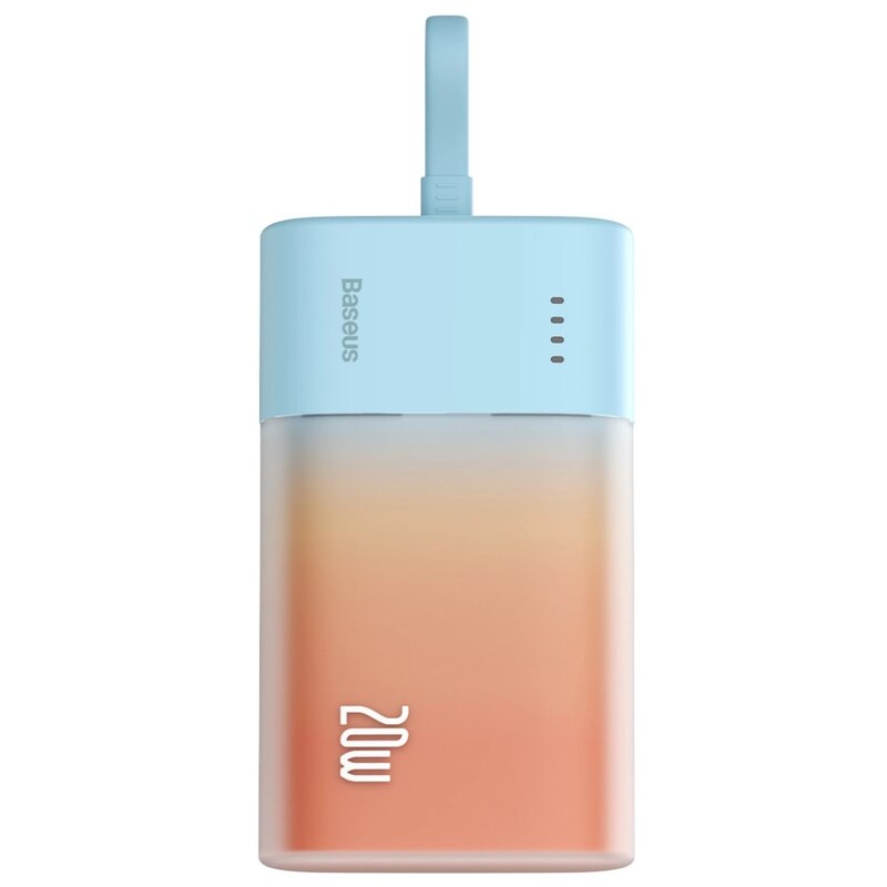 Powerbank BASEUS Popsicle 5200 mAh 20W Niebiesko-pomarańczowy