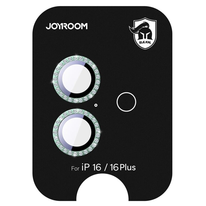 Nakładka na obiektyw JOYROOM JR-MSJ0274 do Apple iPhone 16/16 Plus Zielony