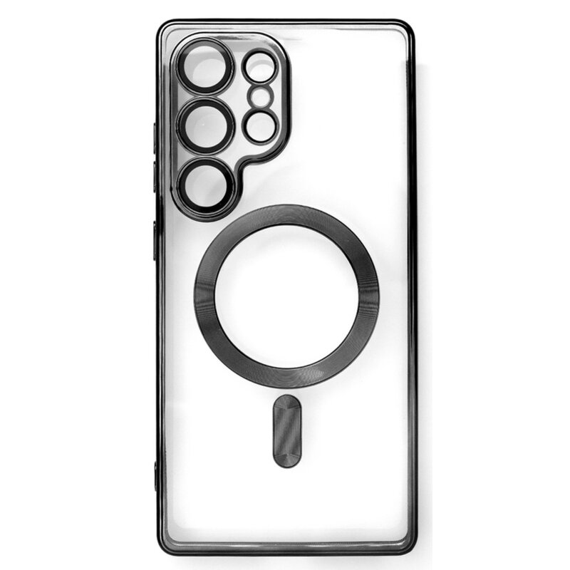 Etui WOZINSKY Electroplated Magsafe do Samsung Galaxy S24 FE Czarny