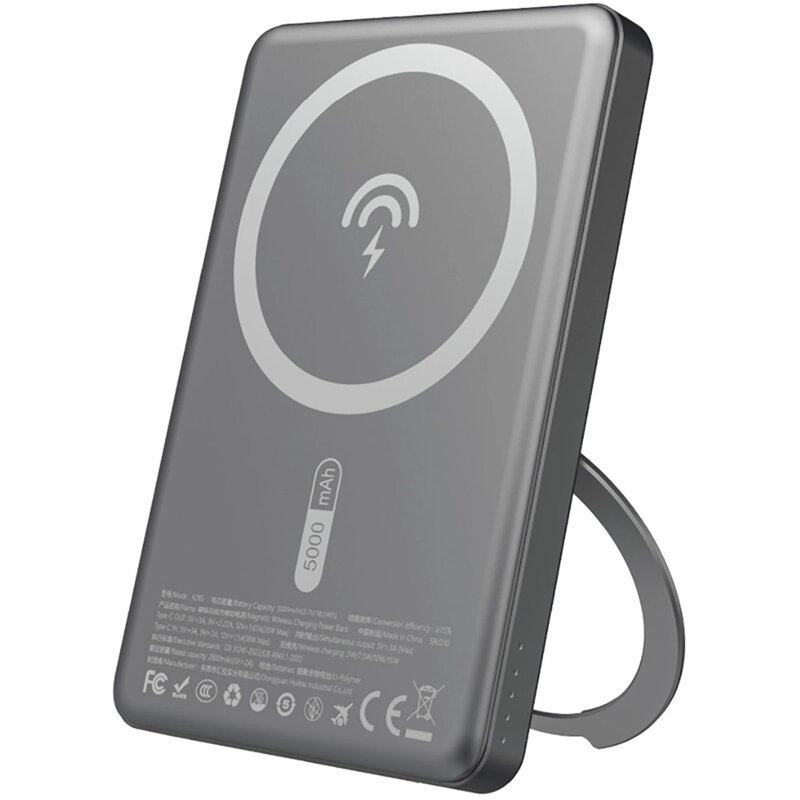 Dudao K28S 5000mAh MagSafe 20W Szary