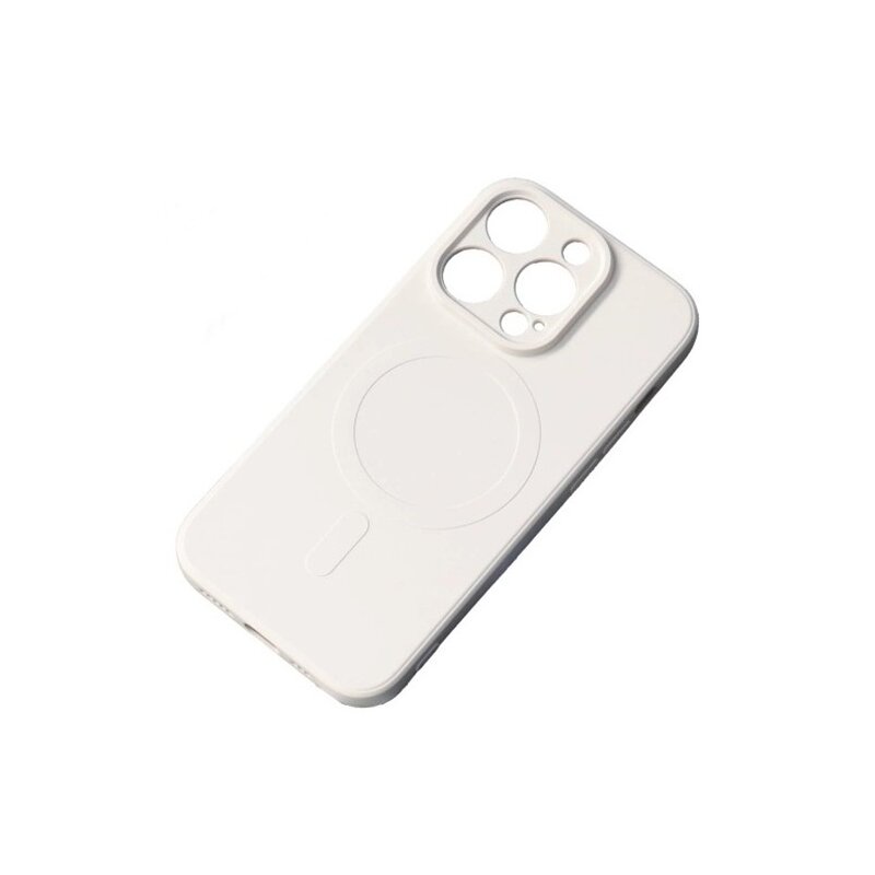 Etui HURTEL Silicone Case MagSafe do Apple iPhone 16e/17e Beżowy