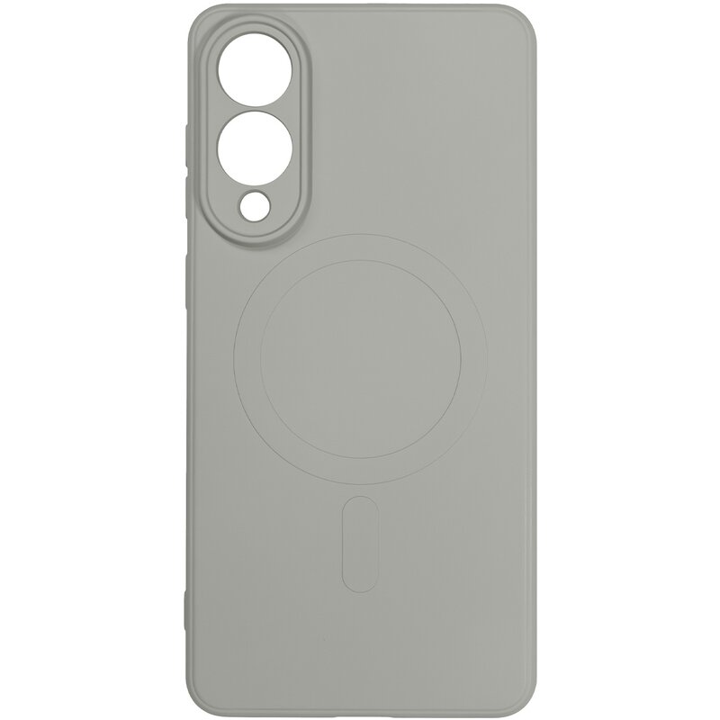 Etui HURTEL Liquid Silicone Case MagSafe do Samsung Galaxy S25 Edge Szary