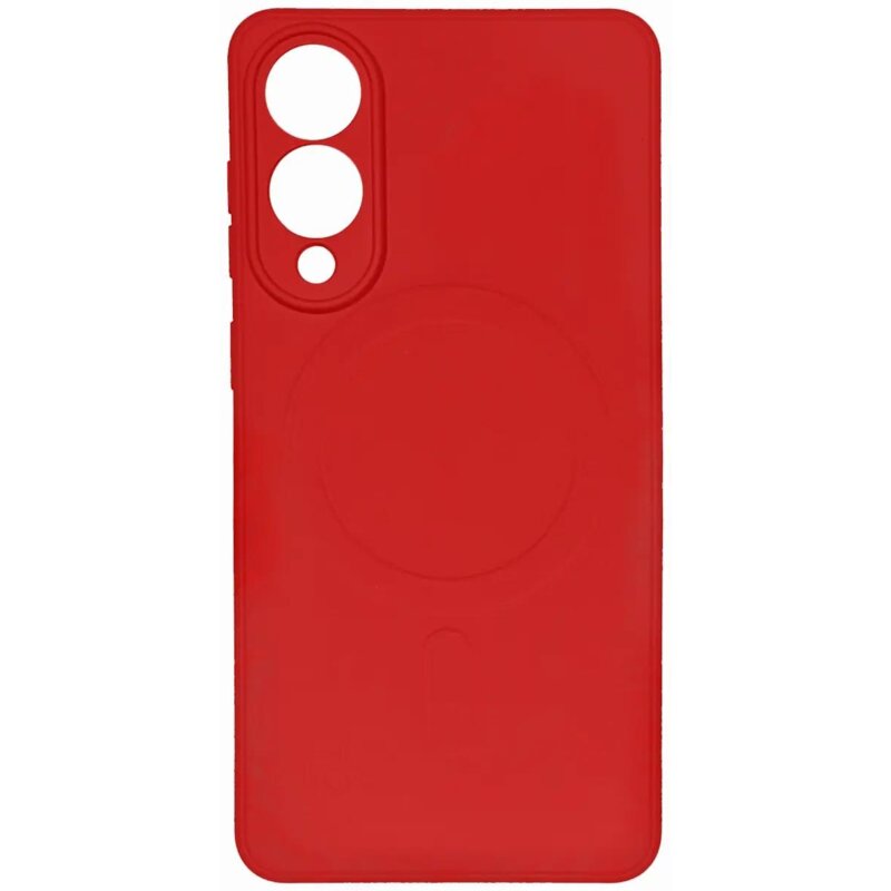 Etui HURTEL Liquid Silicone Case MagSafe do Samsung Galaxy S25 Edge Czerwony