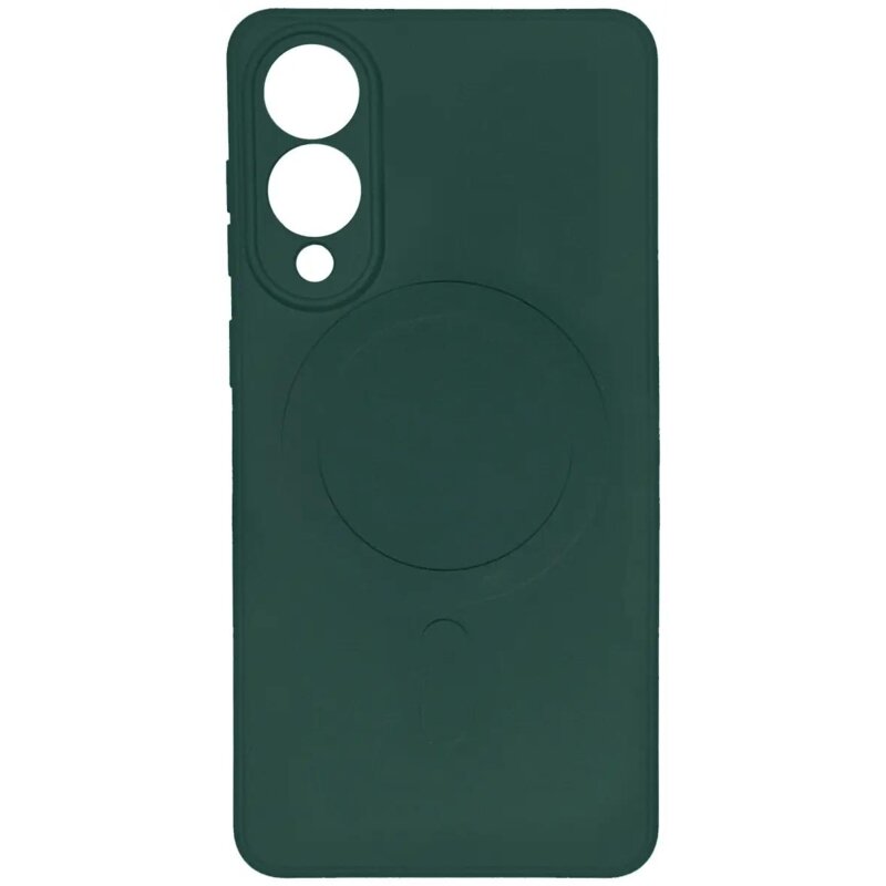 Etui HURTEL Liquid Silicone Case MagSafe do Samsung Galaxy S25 Edge Zielony