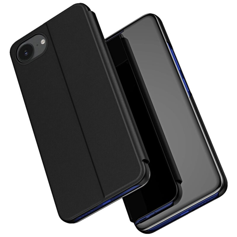 Etui HURTEL Clear View Case do Apple iPhone 16e/17e Czarny