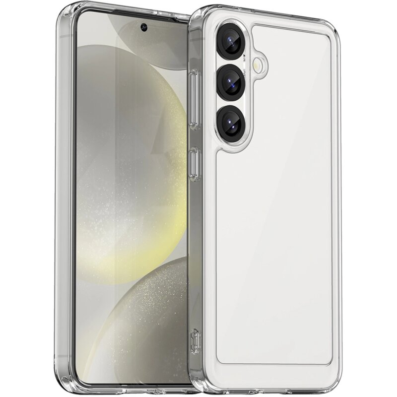 Etui HURTEL Outer Space Case do Samsung Galaxy S25 Edge Przezroczysty