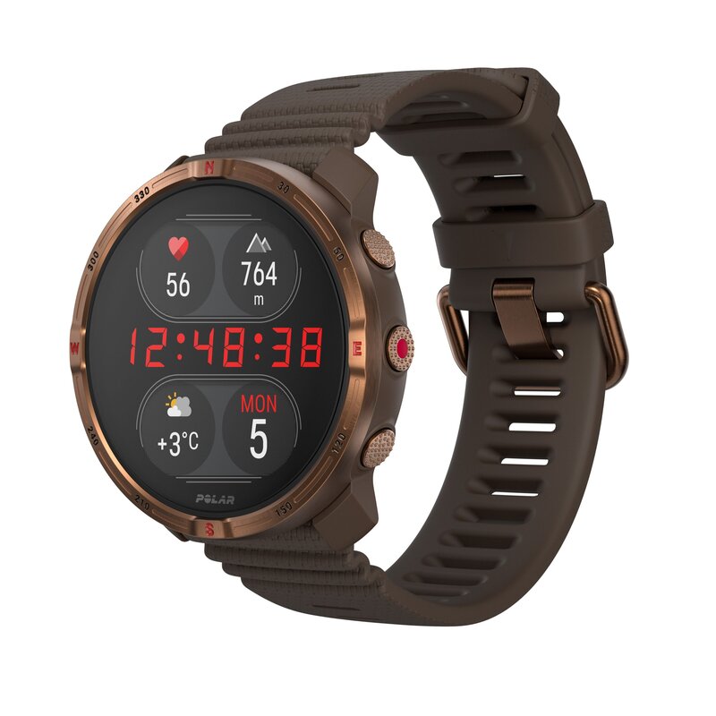 Zegarek sportowy POLAR Grit X2 S/L Brązowo-miedziany