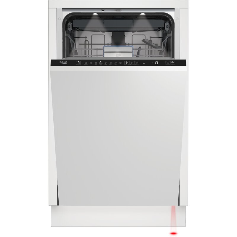 Zmywarka BEKO bPRO500 BDIS38050A Autodozowanie Autootwieranie drzwi LedSpot 45cm