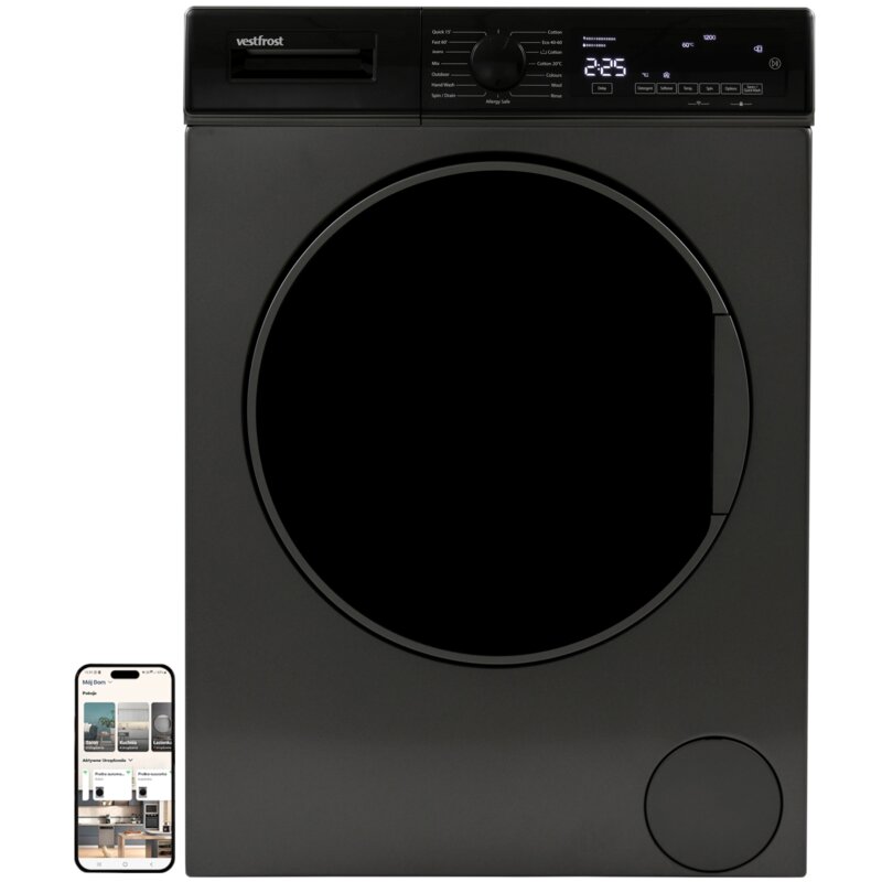 Pralka VESTFROST VW-FD4A1400EU 10kg 58.2cm 1400obr Sterowanie smartfonem