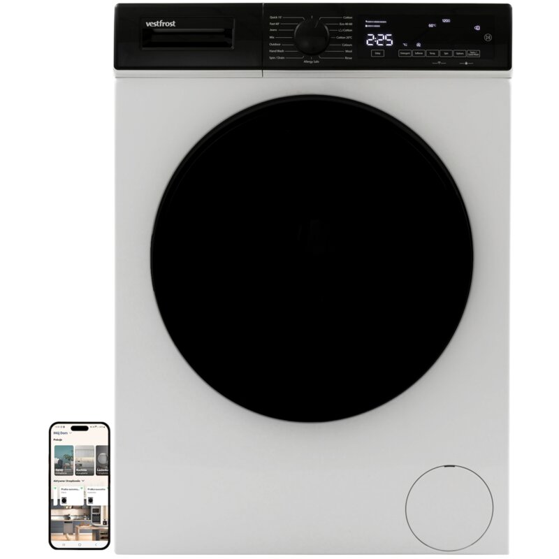 Pralka VESTFROST VW-FW4B1270EU 7kg 49.7cm 1200 obr