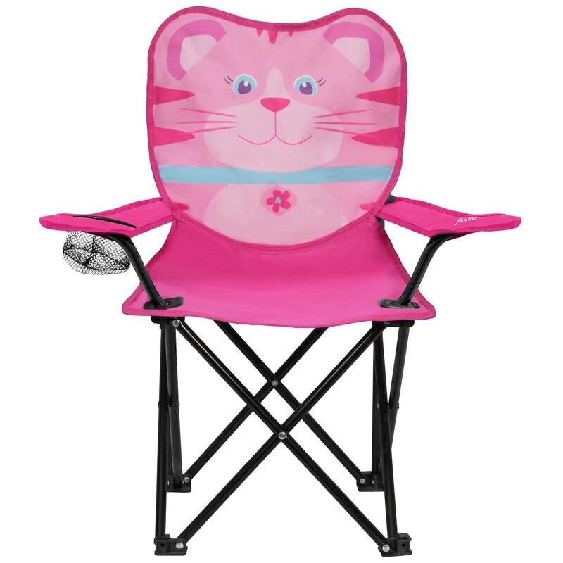 Krzesło turystyczne NILS CAMP NC3305 Różowy