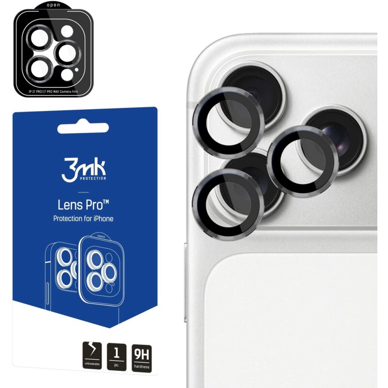 3mk Lens Protection Pro do iPhone 17 Pro/ iPhone 17 Pro Max
