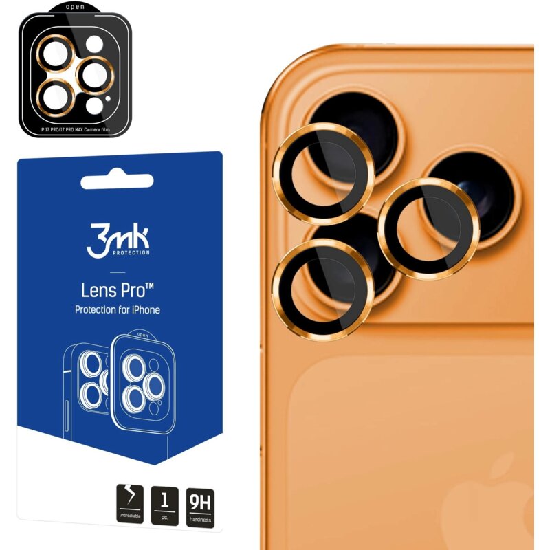 3mk Lens Protection Pro do iPhone 17 Pro/ iPhone 17 Pro Max