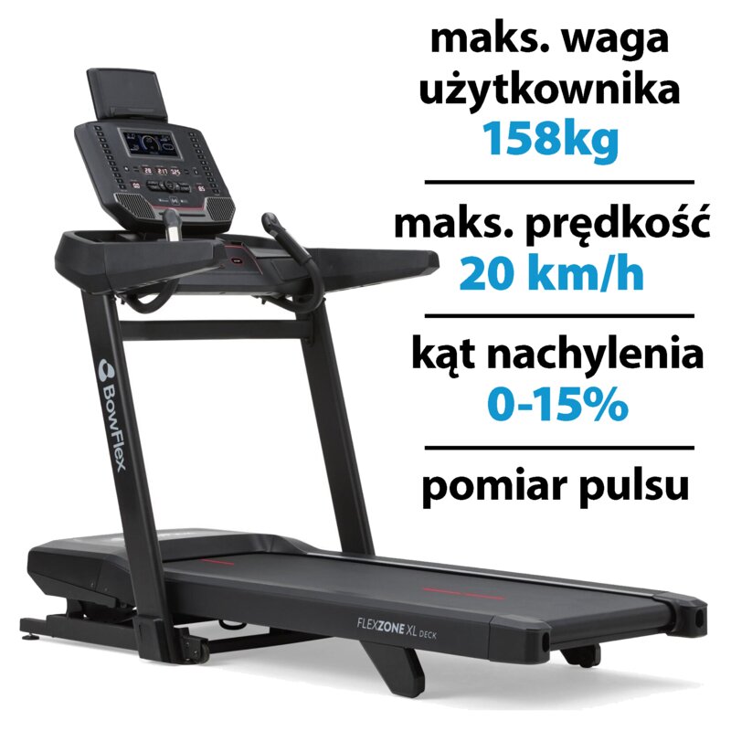 Bieżnia elektryczna BOWFLEX Treadmill T9 3500W 20km/h