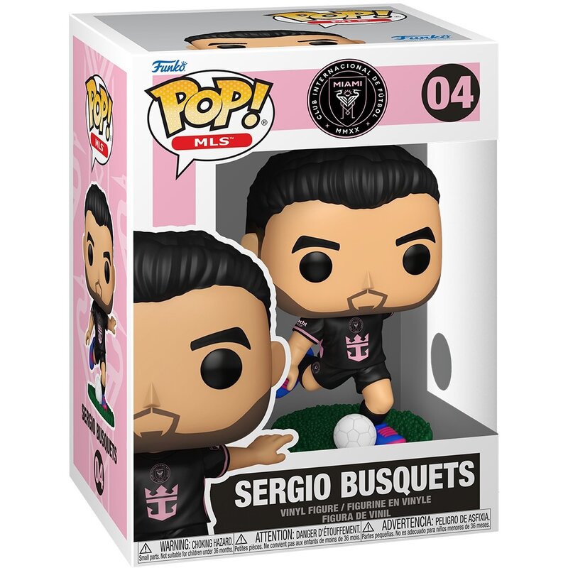 Figurka FUNKO Pop MLS: Inter Miami - Sergio Busquets