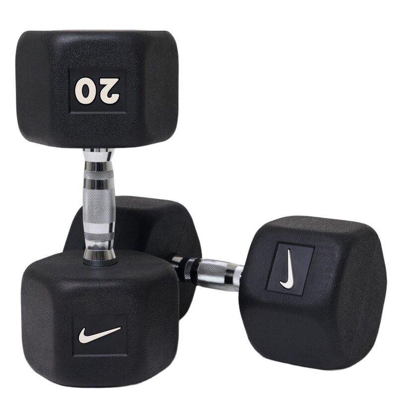 Hantla NIKE Grind Dumbbell Czarny (20 kg) (1 szt.)
